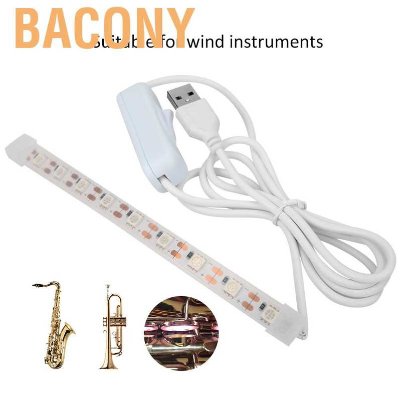 (Hàng Mới Về) Đèn Led Chống Thấm Nước Hỗ Trợ Sửa Chữa Kèn Saxophone Chuyên Dụng