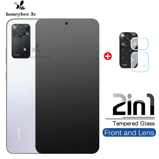 Combo Kính Cường Lực Nhám Màn Chống Vân Tay Redmi Note 11T Pro Plus 11 Pro + 5G 11s 4G 10 10s 9s 9T 7 8 9 Pro Master Neo2 Neo3 dán bảo vệ camera chống trầy xước bụi