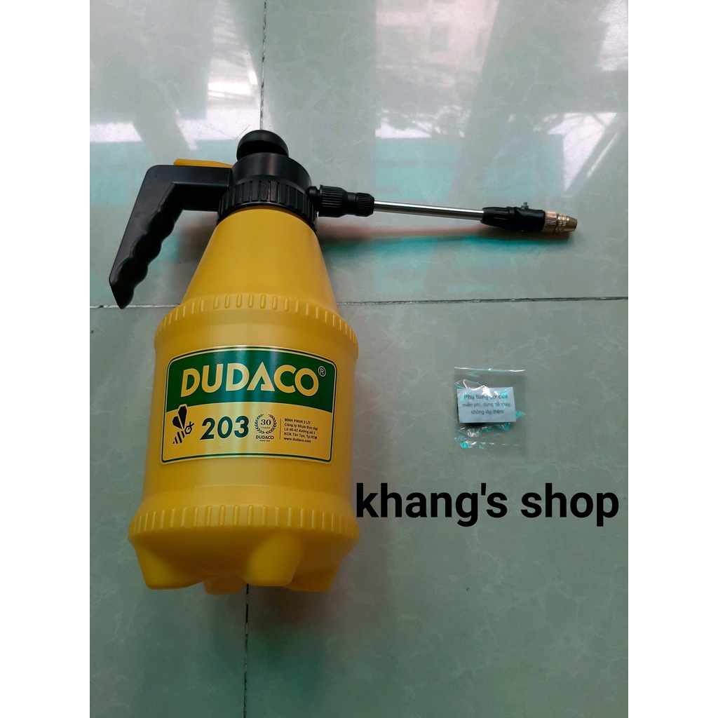 Bình xịt tưới cây dudaco 2L cần dài- Bình phun sương cao cấp Dudaco 2L