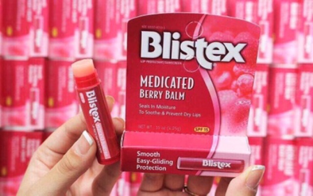 Son dưỡng môi Blistex Medicated Berry Lip Balm