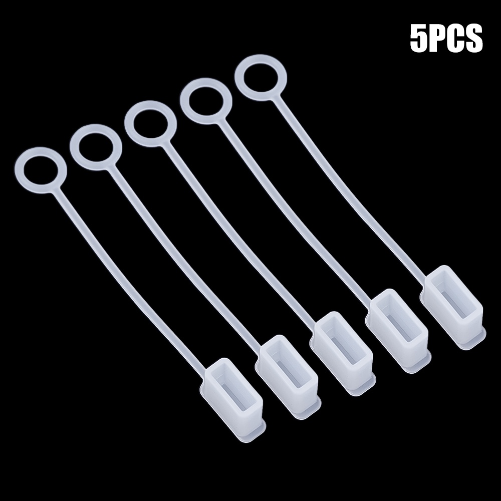 Set 1 / 5 Nắp Đậy Ổ Cắm Sạc USB 2.0 3.0 Chống Bụi Bảo Vệ An Toàn