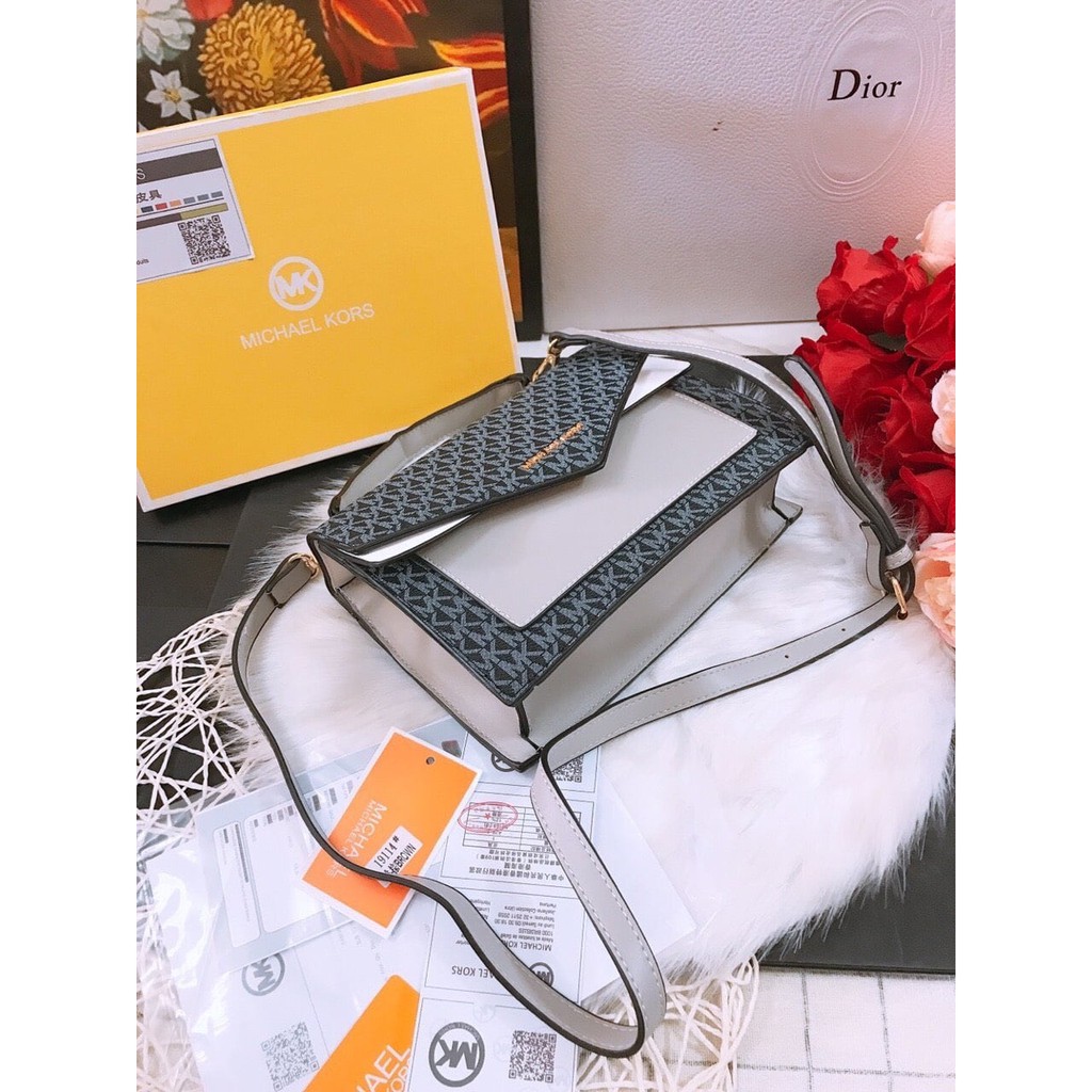 Túi xách công sở MK nắp bì thư siêu sang