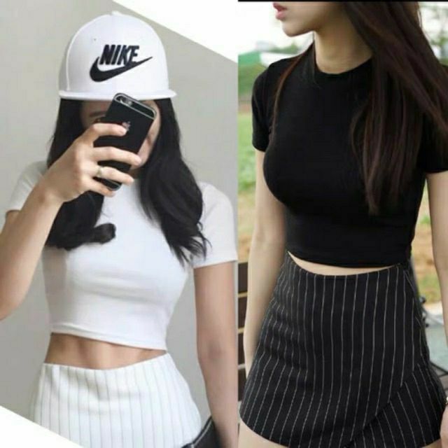 ÁO PHÔNG NỮ CROPTOP DÀY HƠN, MÁT HƠN, PHONG CÁCH HƠN