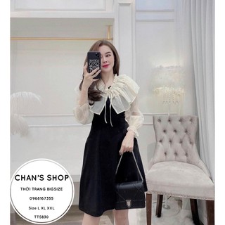 Bigsize ĐẦM PHỐI TAY VOAN
