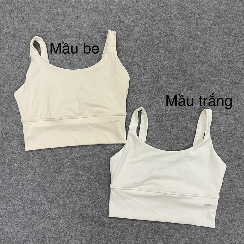 Áo Bra Tập Gym Tập Yoga Dáng Croptop Có Mút Ngực Hàng Xuất Hàn