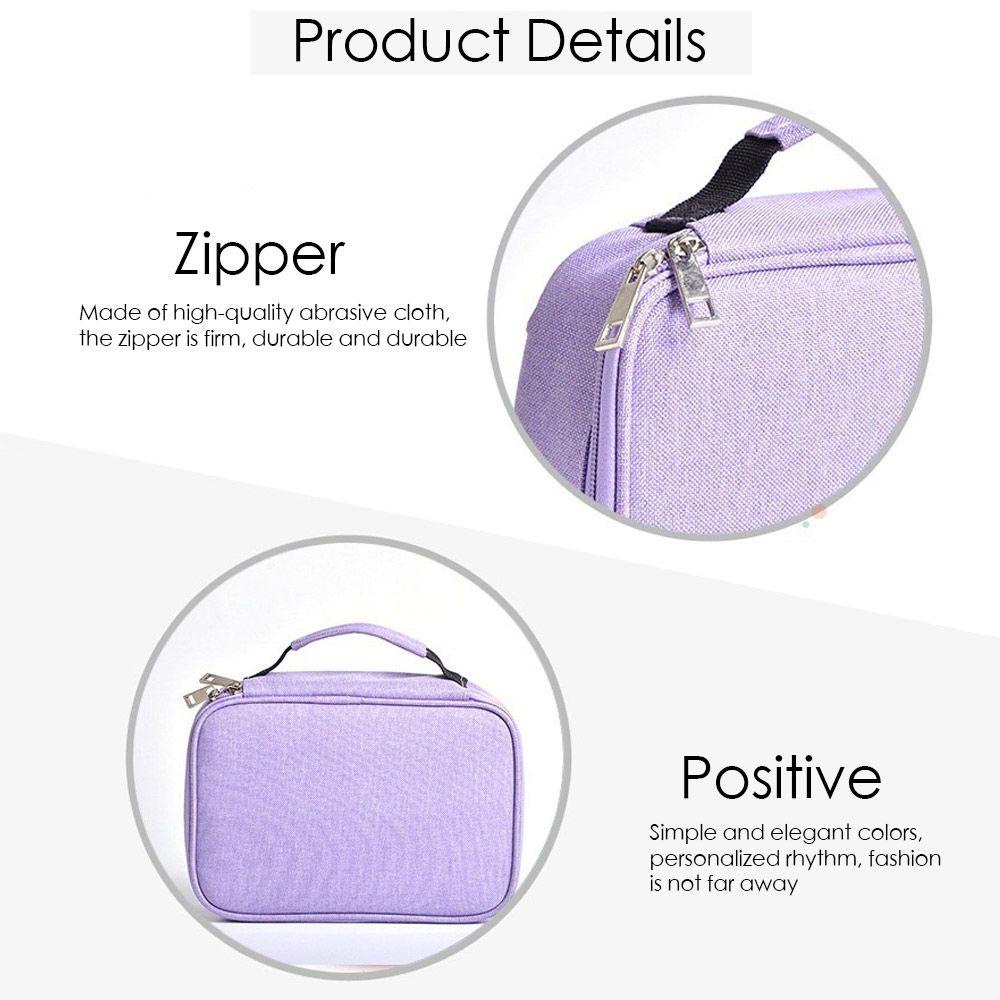 Túi Đựng Bút Đa Năng Có Khóa Kéo Tiện Dụng