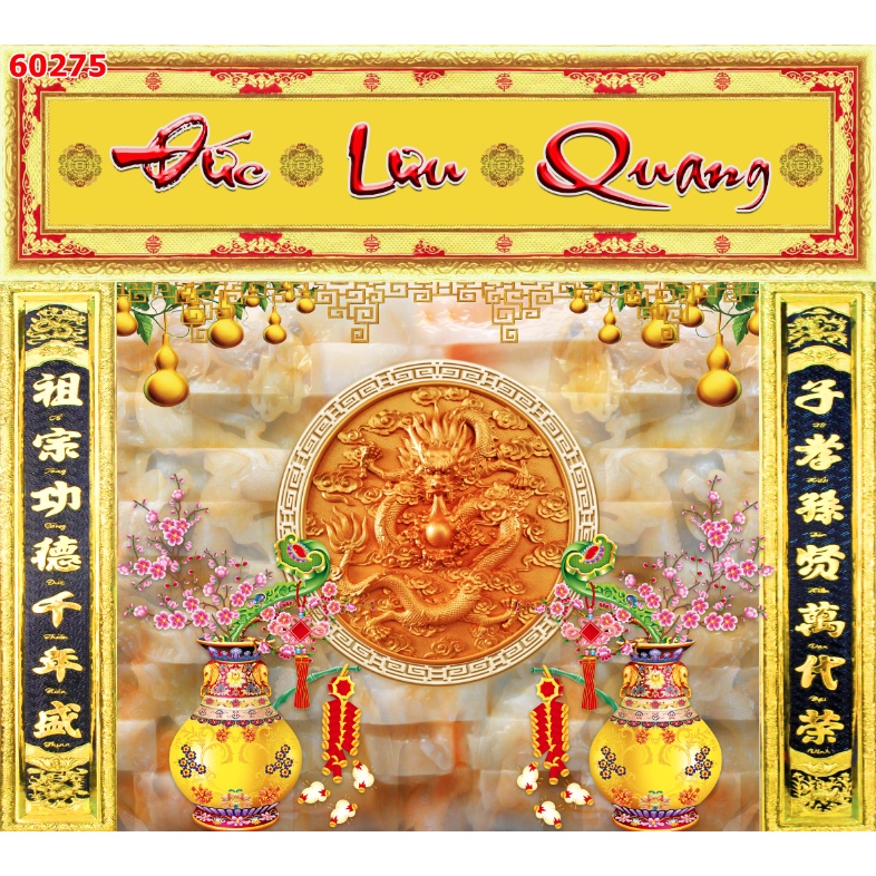 Tranh dán tường tôn giá in theo kích thước yêu cầu