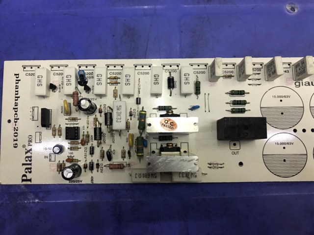 Mạch công suất nguồn đơn 18sò của GHS