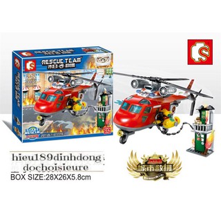 Lắp ráp xếp hình 9547 : Trực thăng