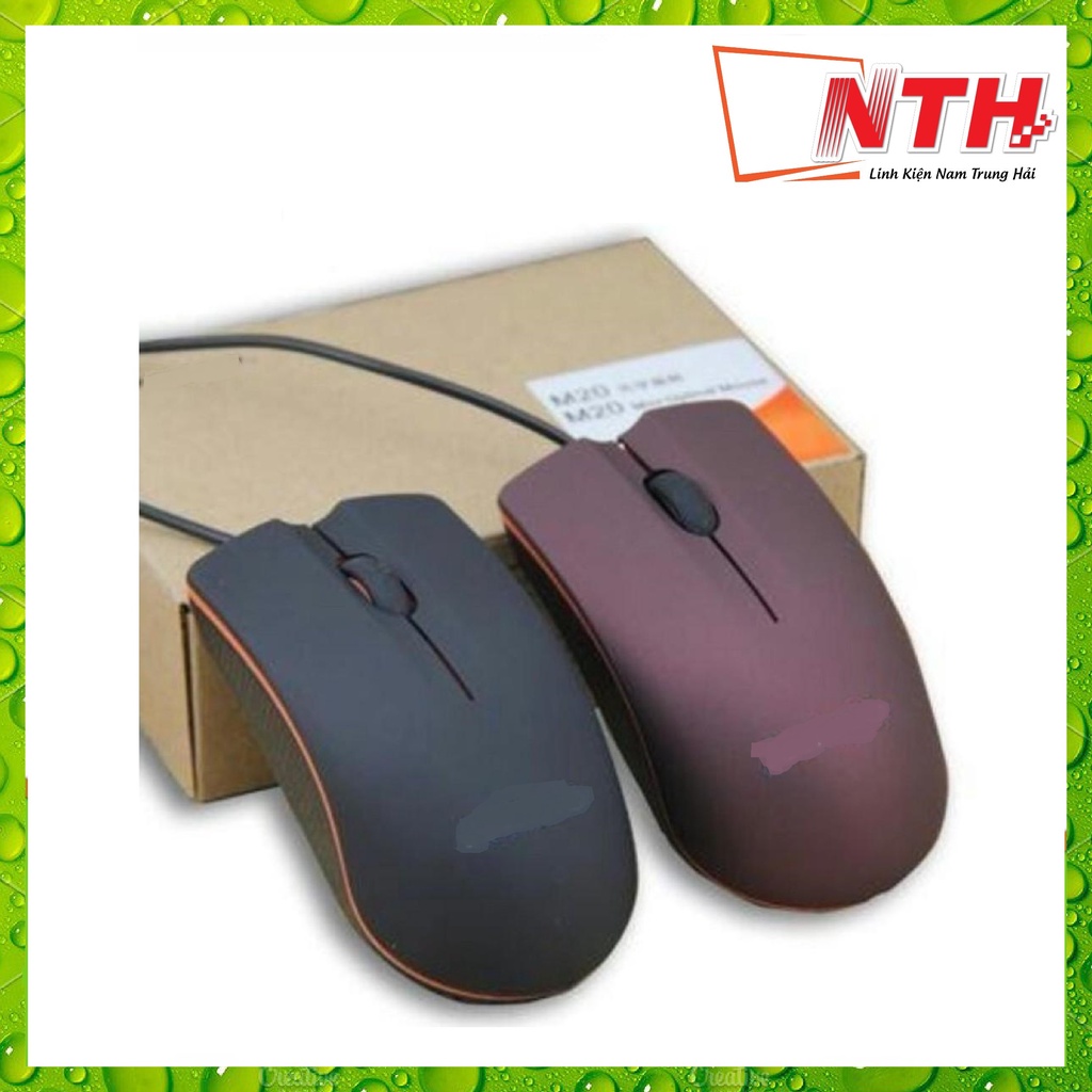 Chuột Quang Leno Mini M20 Cho Máy Tính Văn Phòng - Giao Màu Ngẫu Nhiên - NTH