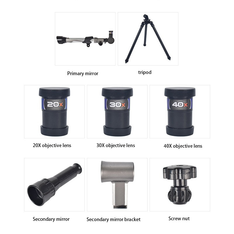 Ống Nhòm Thiên Văn Kèm Chân Tripod Dành Cho Người Mới Bắt Đầu Và Trẻ Em