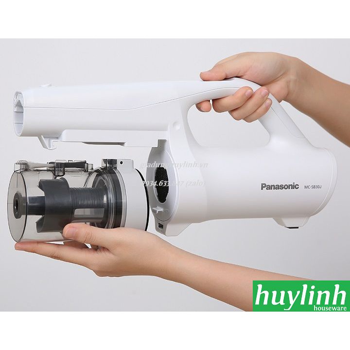 Máy hút bụi không dây Panasonic MC-SB30JW049 - Dùng pin