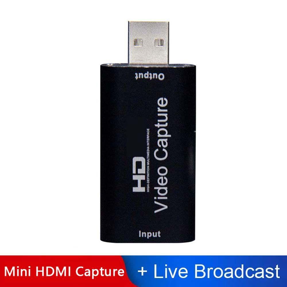 Card Ghi Hình Video HDMI-Compatable Sang USB HDMI Cho Máy Tính Và Phụ Kiện Thẻ