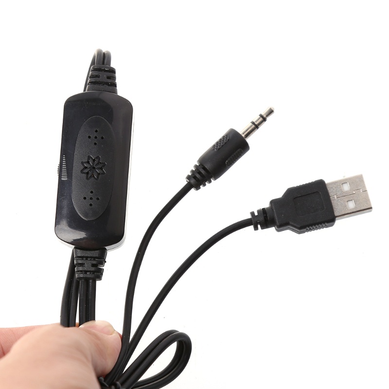 1 Cặp Loa Âm Thanh Nổi Cổng Usb Mini Có Kẹp Gắn Cho Notebook Laptop