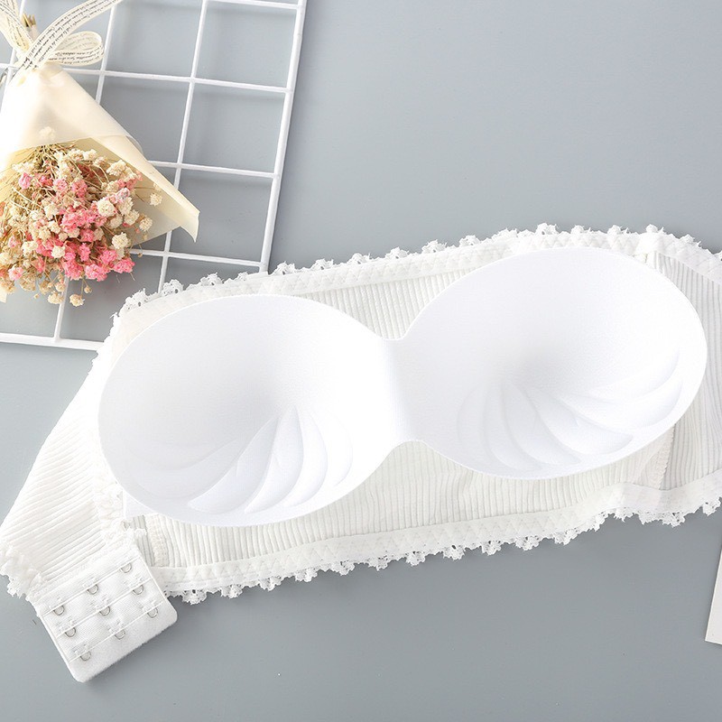 Áo Lót Nữ - Áo Bra Nữ cup ngực không dây phối viền ren điệu đà sexy quyến rũ DAN STORE MÃ 7703