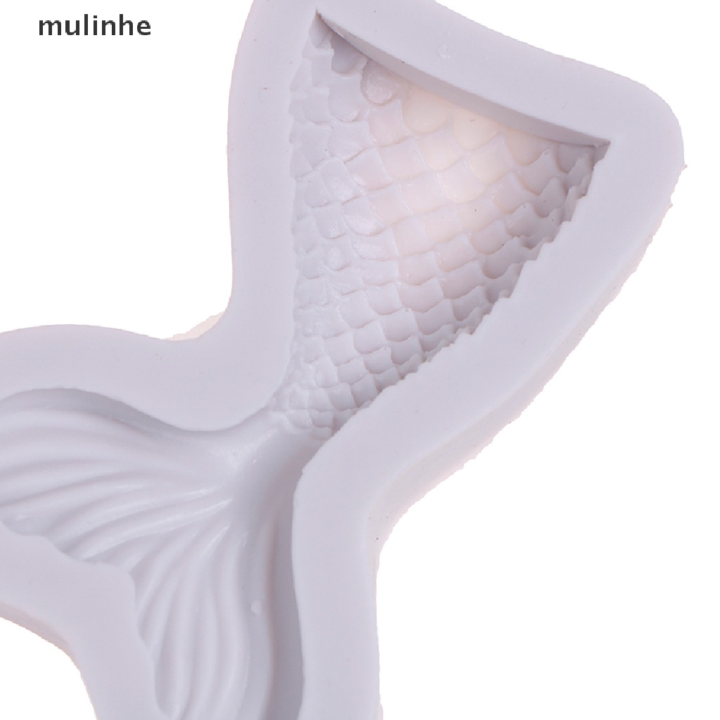Khuôn silicone tạo hình đuôi cá làm bánh kẹo