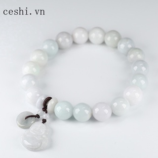 Natural luxury jade beaded bracelet