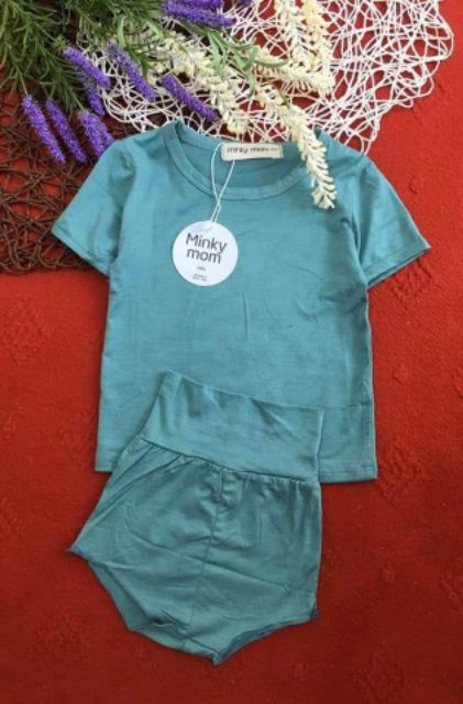 Minky mom chip cạp cao ấm bụng cho bé