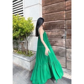 Elysia dress đầm maxi 2 dây đuôi cá hở lưng thiết kế cao cấp