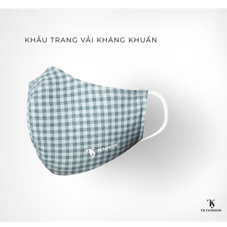 Khẩu trang kháng khuẩn  TK FASHION - KT22 - Kháng khuẩn- Ngăn bụi bẩn- Chống tia UV - Khử mùi- bảo vệ đường hô hấp.