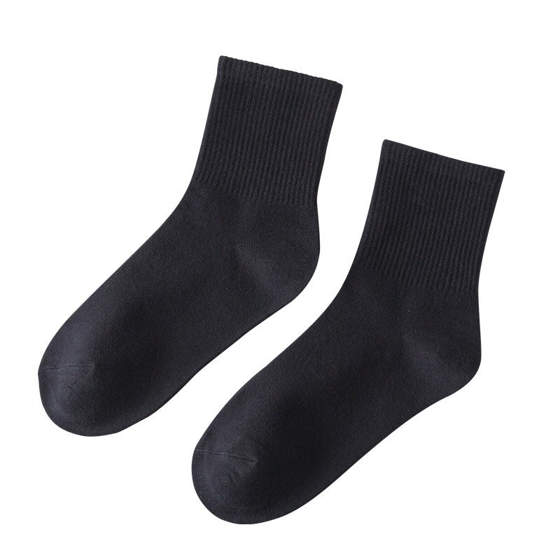 Tất trơn cao cổ nam nữ unisex phong cách trẻ trung chất liệu thoáng mát, thấm mồ hôi