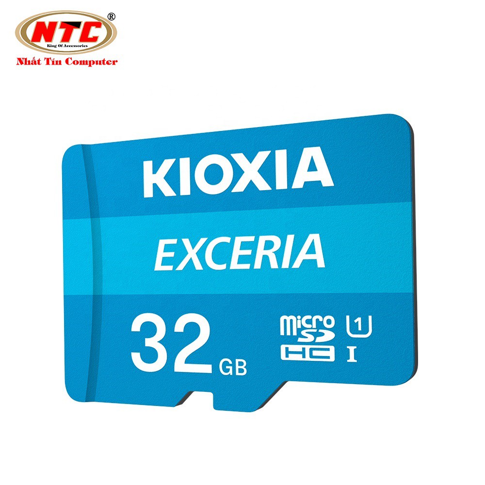 Thẻ nhớ MicroSDHC Kioxia Exceria 32GB UHS-I U1 100MB/s (Xanh)