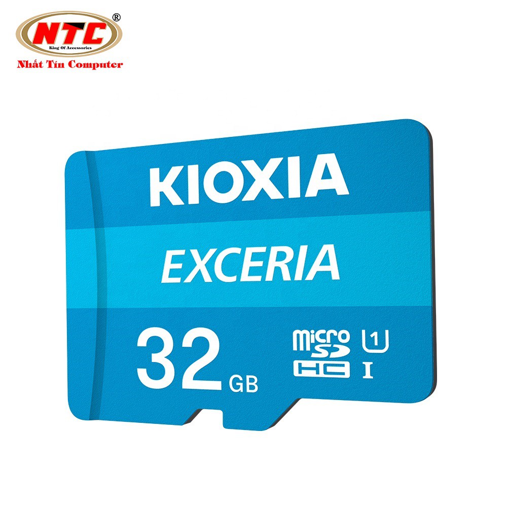 Thẻ nhớ MicroSDHC Kioxia Exceria 32GB UHS-I U1 100MB/s (Xanh) - Formerly Toshiba Memory