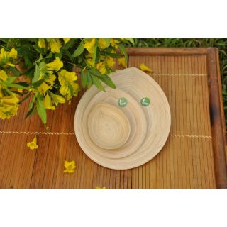 Đĩa tre cuốn hình lá