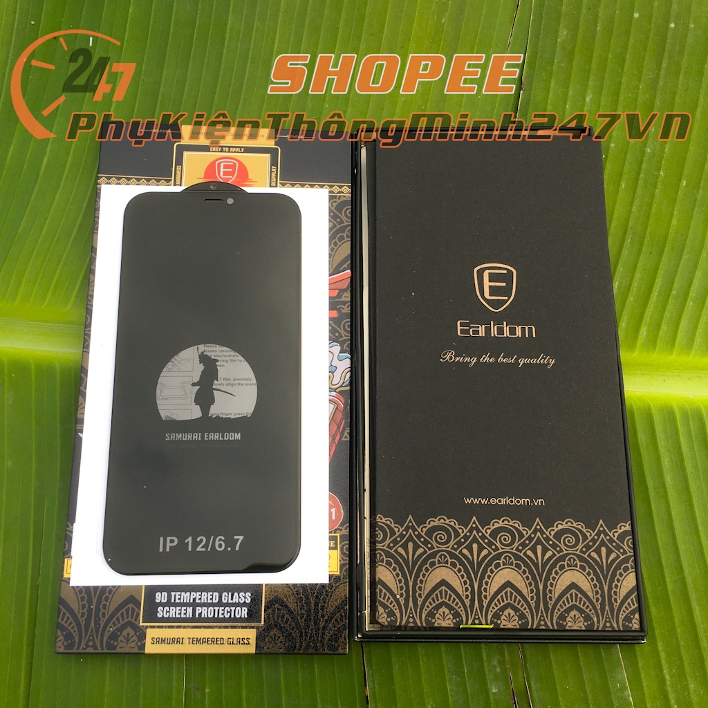Kính Cường Lực Chống Nhìn Trộm Cho IP X/XS/XR/11/11 Pro/XS Max/11Pro Max/12-13/12-13Pro/12-13Pro Max Samurai Earldom SE