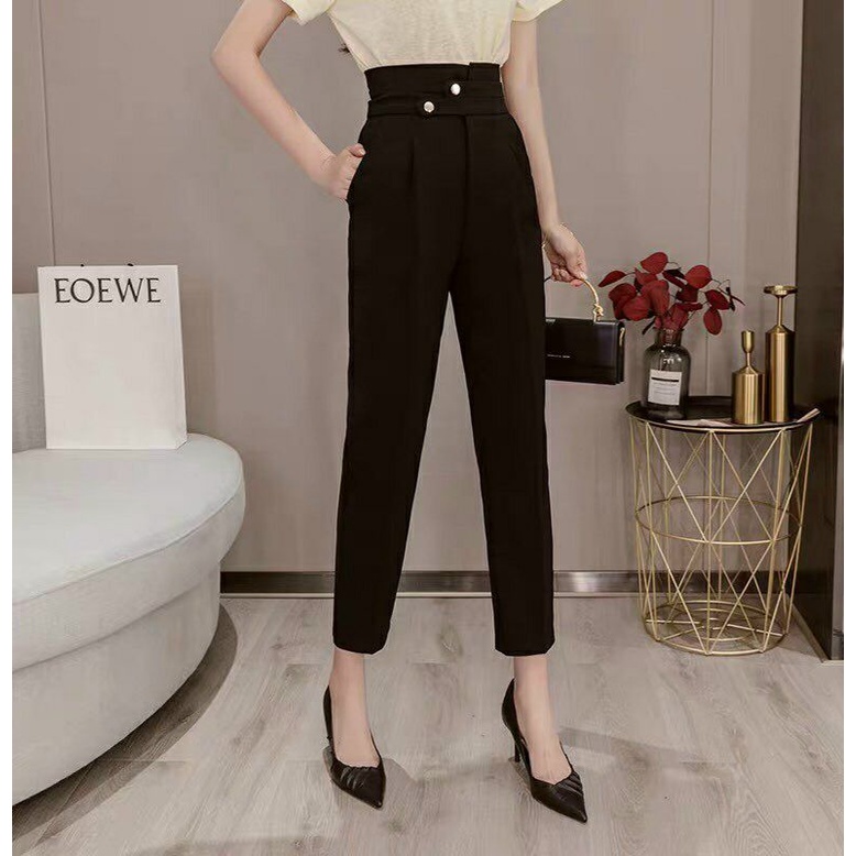(M 31) Quần Baggy 2 cúc chéo siêu xinh