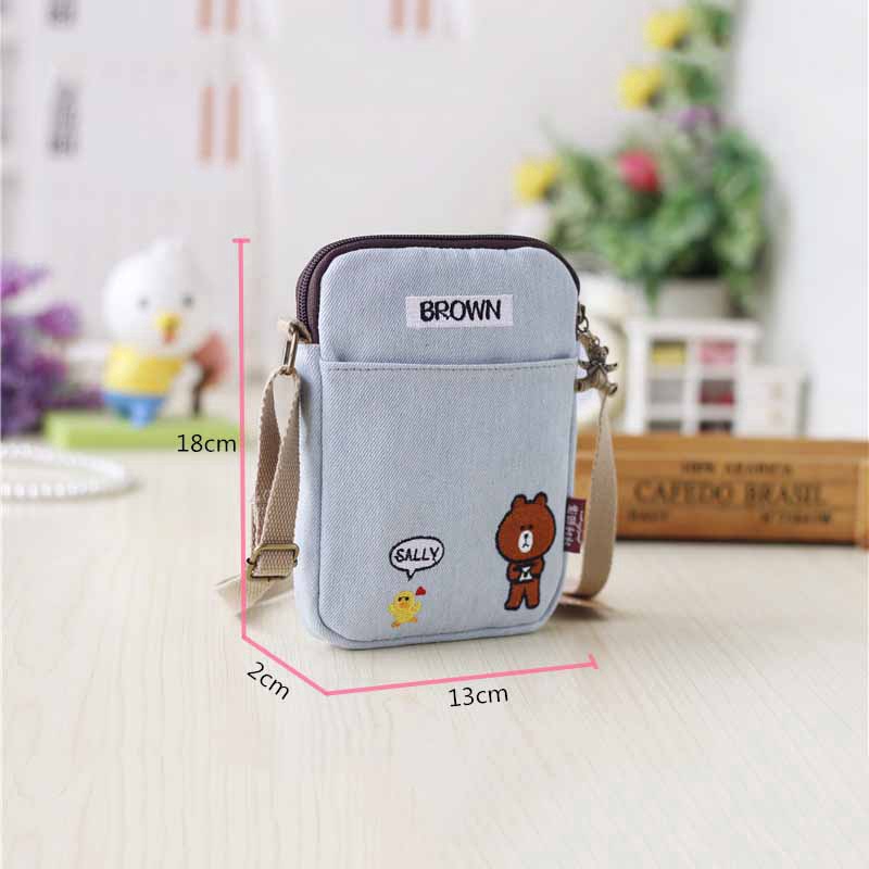 Túi đeo chéo mini hình Totoro xinh xắn dành cho nữ