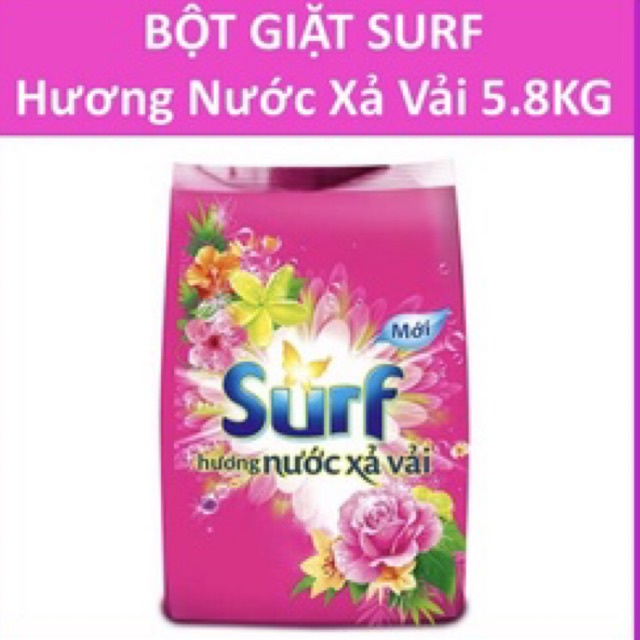 Bột Giặt SURF Ngát Hương Xuân 5,8kg