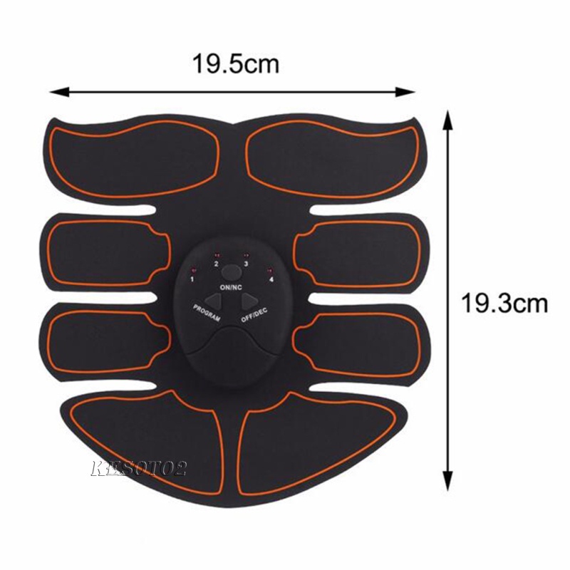Dây Đai Tập Cơ Bụng EMS Thông Minh EMS Kesoto2