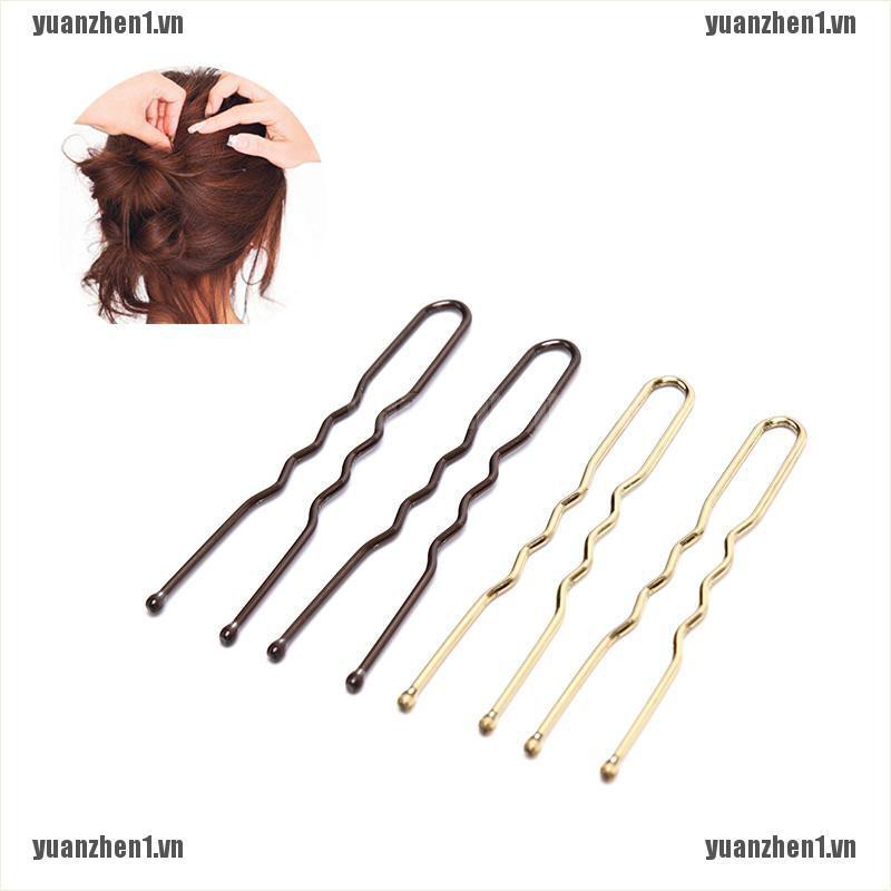 Bộ 20 Kẹp Tóc Kim Loại Hình Chữ U YUANZHEN1