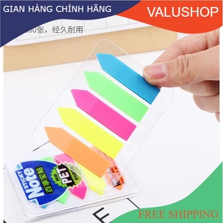 Sticky note pet phân trang baoke - 100 sheets tz5006 tz5007