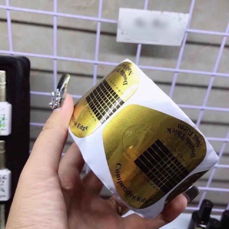 Cuộn phom giấy đắp gel, bột nối dài móng