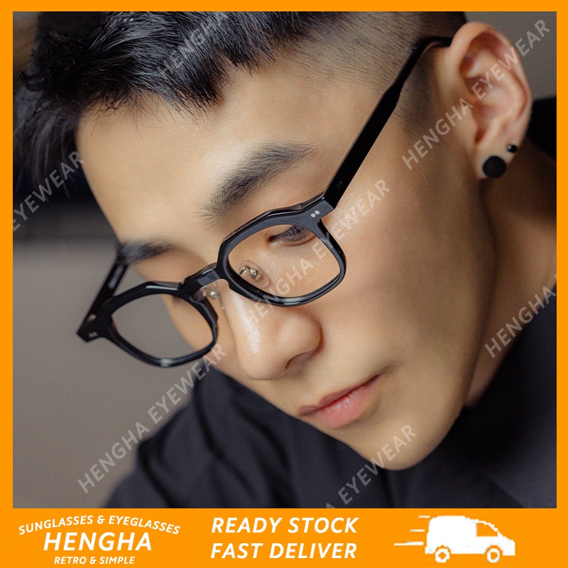 Mắt Kính Gọng Vuông Màu Kẹo Phong Cách Retro Thời Trang