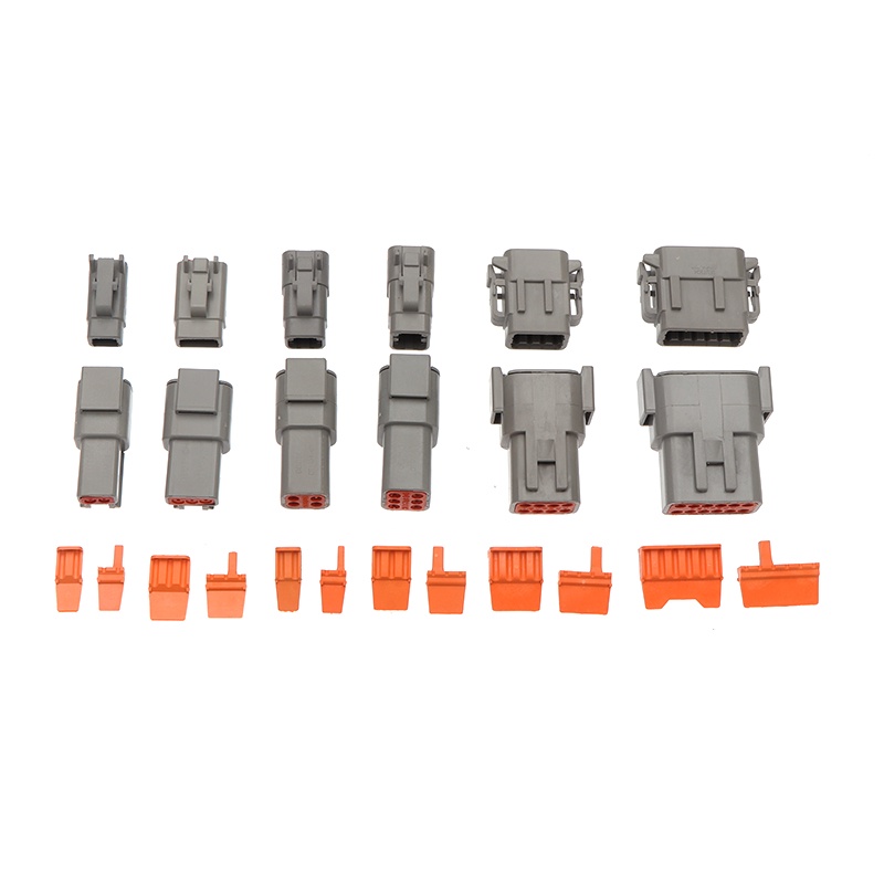 Bộ kết nối dây chống thấm 202 cái DTM DTM06-2 '3 '4 '6 '8'12S DTM04-2 '3 '4 '6 '8'12P Phích cắm kín ô tô