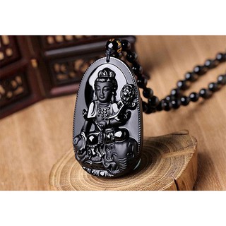 MẶT DÂY CHUYỀN PHẬT BẢN MỆNH PHỔ HIỀN BỒ TẤT ĐÁ PHONG THỦY THIÊN NHIÊN.