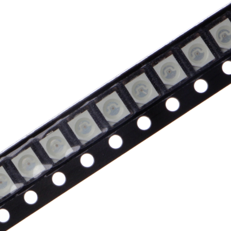 Set 100 đèn LED SMD 3528 1210 màu xanh lá đỏ xanh lam vàng trắng