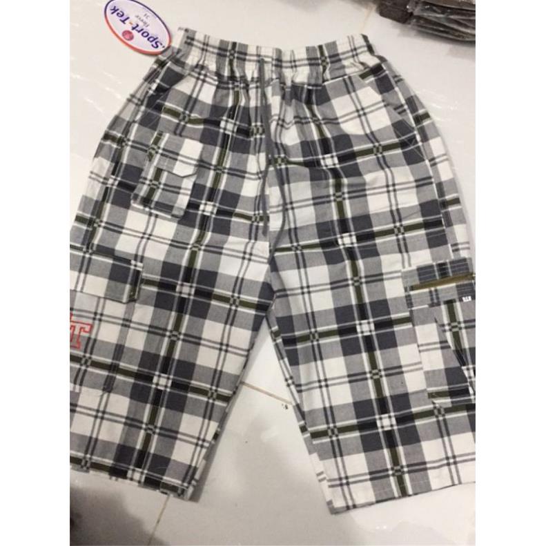 free ship Quần Lỡ Kaki Sọc