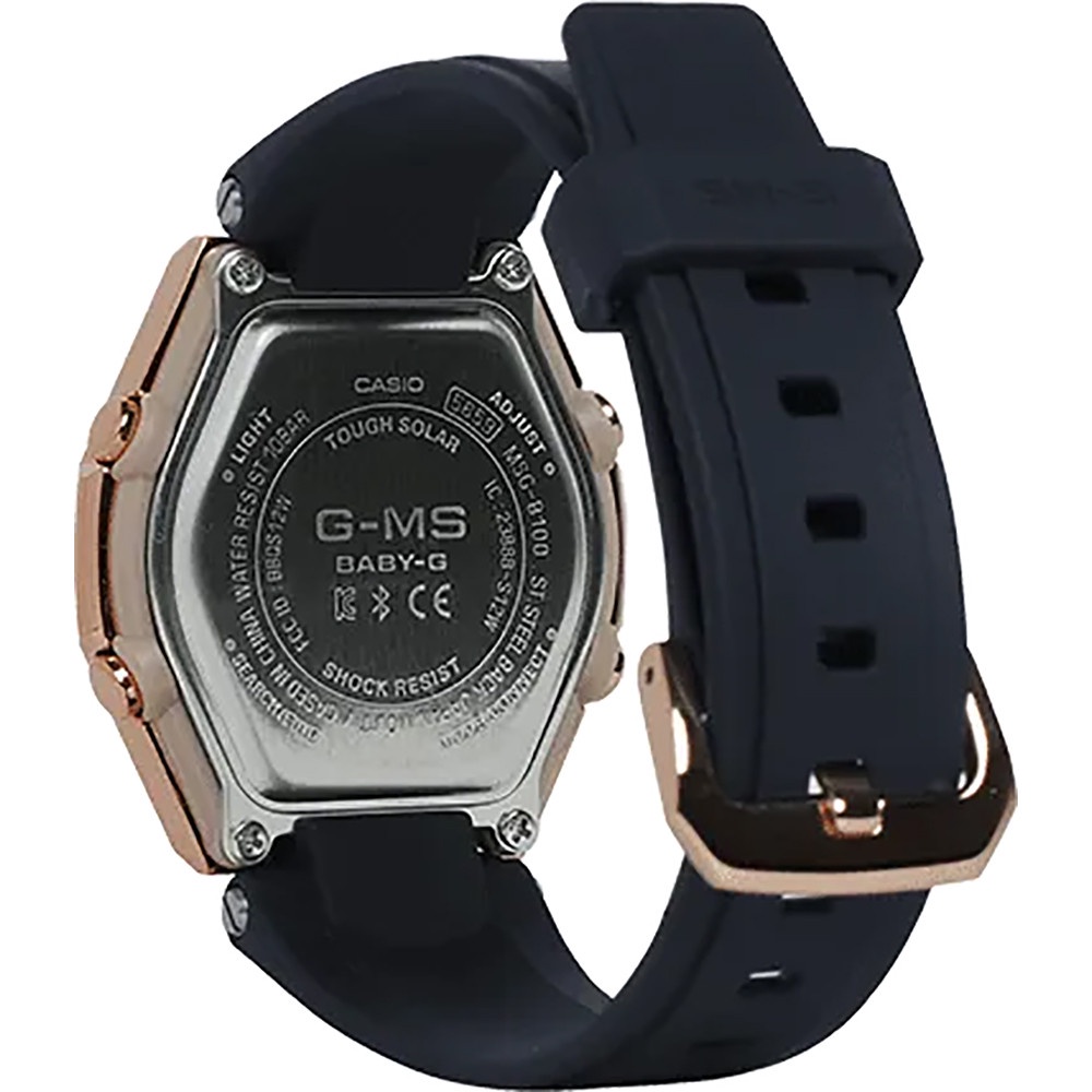 Đồng Hồ Casio Nữ dây nhựa BABYG MSG-B100G-1A Chính Hãng