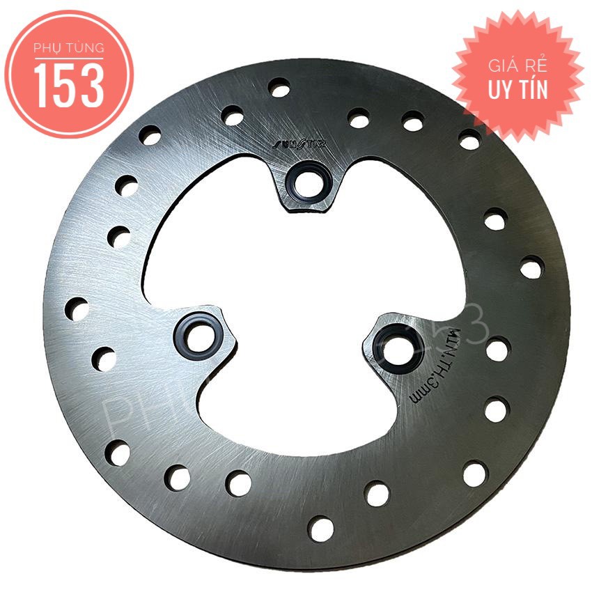 Đĩa Sau Raider kiểu Zin - Dĩa xe Suzuki Raider Fi - Đĩa thắng xe máy - PHỤ TÙNG 153