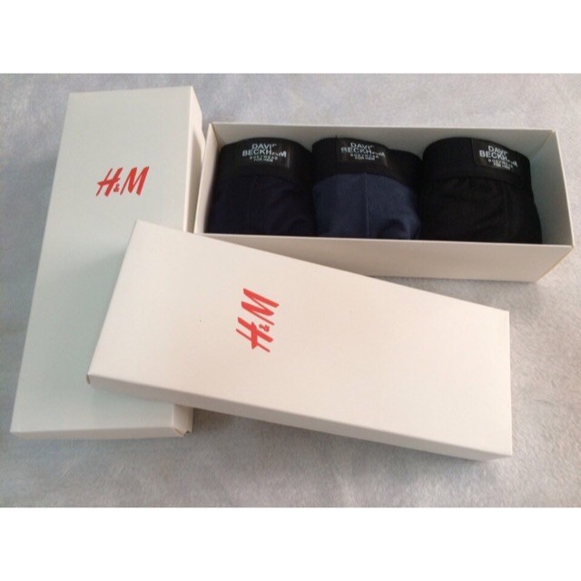quần sịp nam cao cấp DAVID BECKHAM H&M (full box 3 cái )
