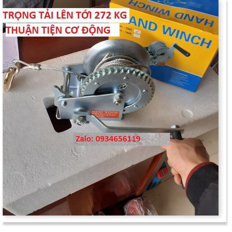 Tời quay tay 600 LBS