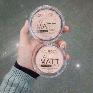 PHẤN NÉN CATRICE ALL MATT PLUS SHINE CONTROL POWDER.