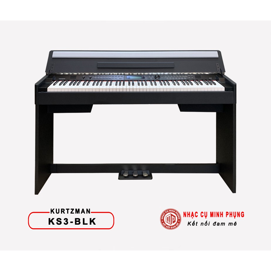 Đàn Piano điện Kurtzman KS3 88 phím mô phỏng giống đàn Grand