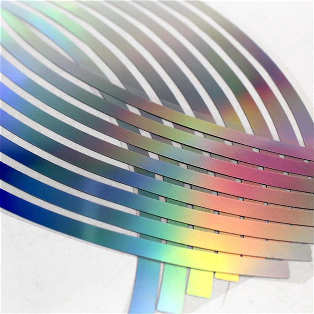 Set 16 Dải Băng Dán Vành Bánh Xe Ô Tô 10/12/14/18