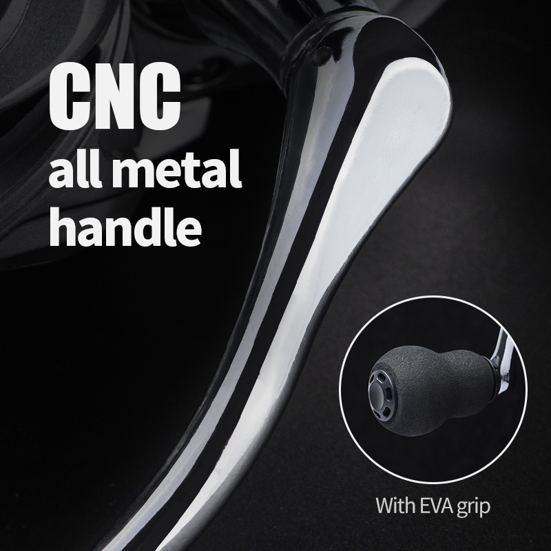 Máy Câu Cá GA1000-7000 22kg Max Drag 5.2:1 Chuyên Nghiệp