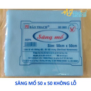 Săng Mổ Bảo Thạch (50cm*50cm) có lỗ và không lỗ( Túi 20 bịch)